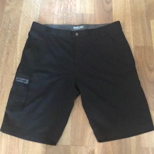 Pelagic Dri-flex Hybrid shorts in Black
